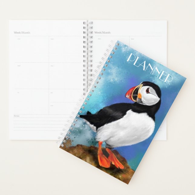 Atlantic Puffin Planner (Display)