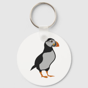 Atlantic Puffin Standing Key Ring