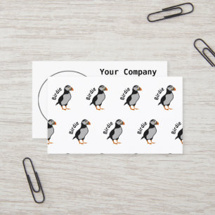 Atlantic Puffin Standing The Good Luck Birdie Business Card