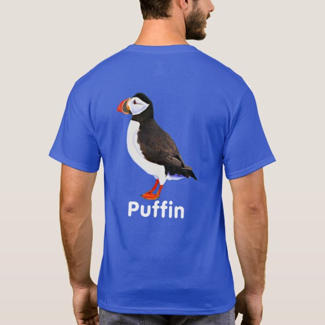 Atlantic Puffin T-Shirt (Back)
