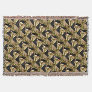 Atlantic Puffin Throw Blanket