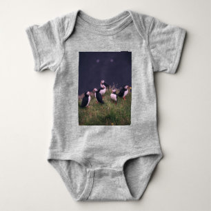 Atlantic Puffins Baby Bodysuit