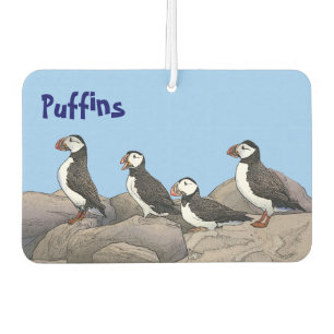 Atlantic Puffins Car Air Freshener