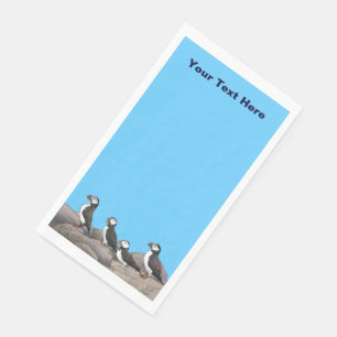 Atlantic Puffins Napkin
