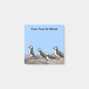 Atlantic Puffins Post-it Notes
