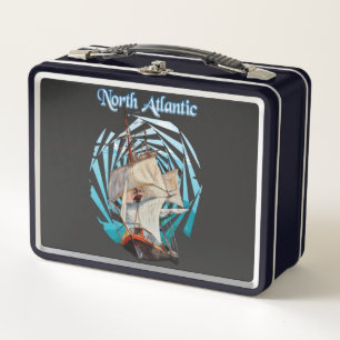 Atlantic Sea Cruises Metal Lunch Box