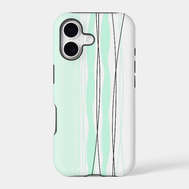 Atlantic Stripe Vertical iPhone  case (Back)
