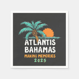 Atlantis Bahamas Making Memories 2025 Napkin