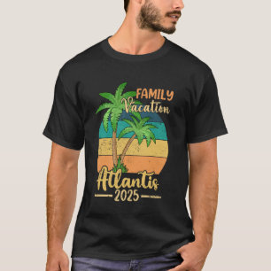 Atlantis Beach Bahamas Family Vacation 2025 Summer T-Shirt