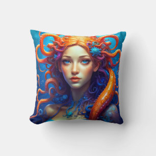 Atlantis girl cushion