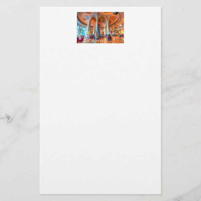 Atlantis Palm Dubai Hotel Lobby Stationery (Front)