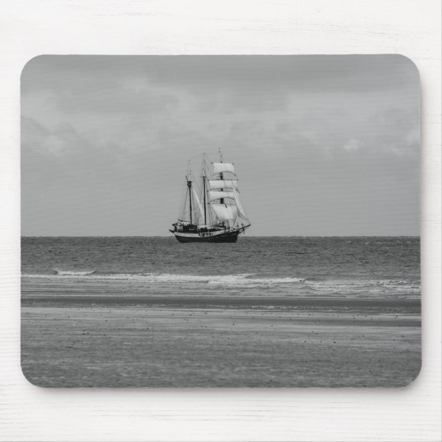 Atlantis Sailing Ship Mouse Pad (Front)