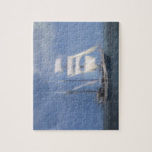 Atlantis Sailing Ship Turner Storms Jigsaw Puzzle