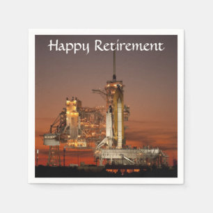 Atlantis Space Shuttle launch NASA Napkin