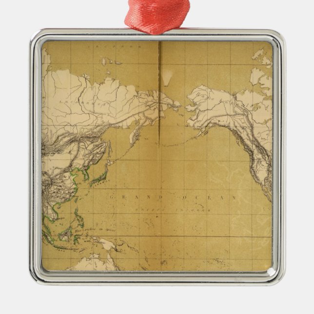 Atlas 3 metal tree decoration (Front)