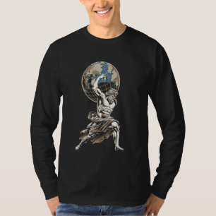 Atlas Ancient Greek Mythology Greek God Greece Myt T-Shirt