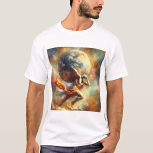 Atlas carries the world T-Shirt