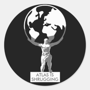 Atlas Classic Round Sticker
