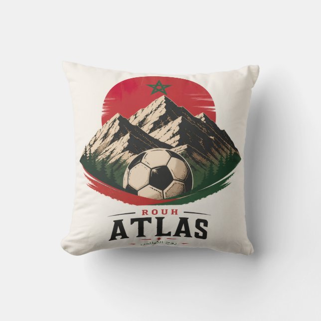 Atlas Lions Cushion (Front)