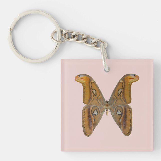 Atlas Moth Key Ring (Front)