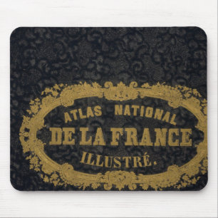 Atlas National De France Mouse Pad