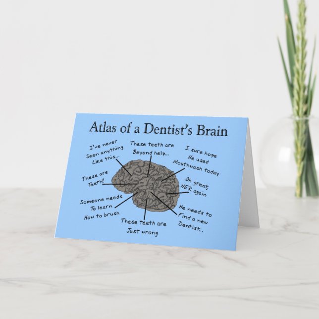 Atlas of a Dentist's Brain Card (Front)