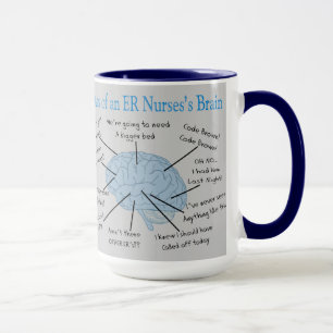 Atlas of an ER Nurse's Brain Gifts Mug