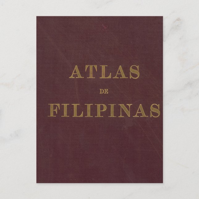 Atlas of the Philippines Postcard (Front)