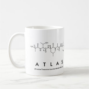 Atlas peptide name mug