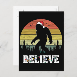 Atlas Space Christmas Retro Humor 2025 Holiday Postcard