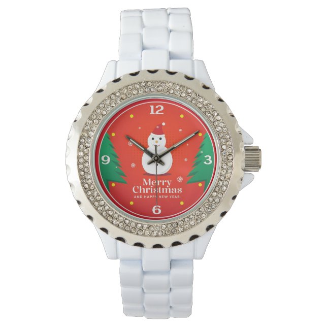 Atlas Space Christmas Retro Humor 2025  Watch (Front)