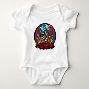 Atlas Space Man Baby Bodysuit