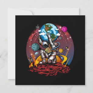 Atlas Space Man Card