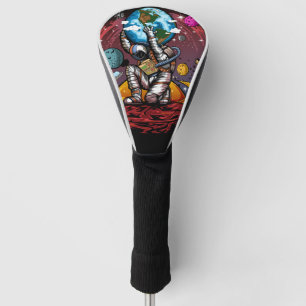 Atlas Space Man Golf Head Cover