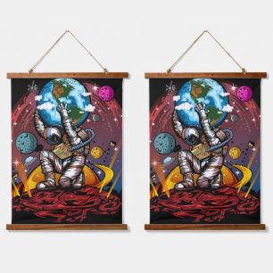 Atlas Space Man Hanging Tapestry