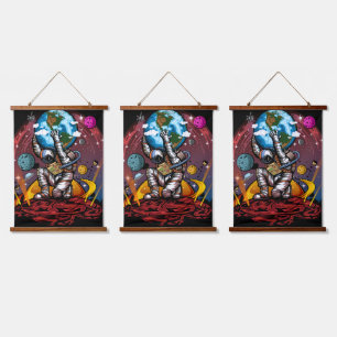 Atlas Space Man Hanging Tapestry