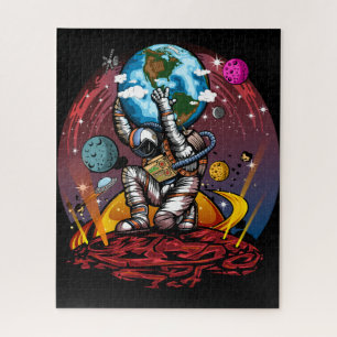 Atlas Space Man Jigsaw Puzzle