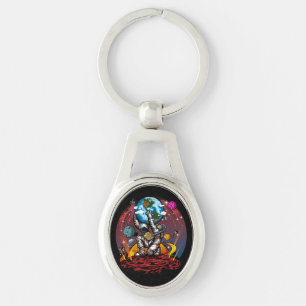 Atlas Space Man Key Ring