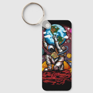 Atlas Space Man Key Ring