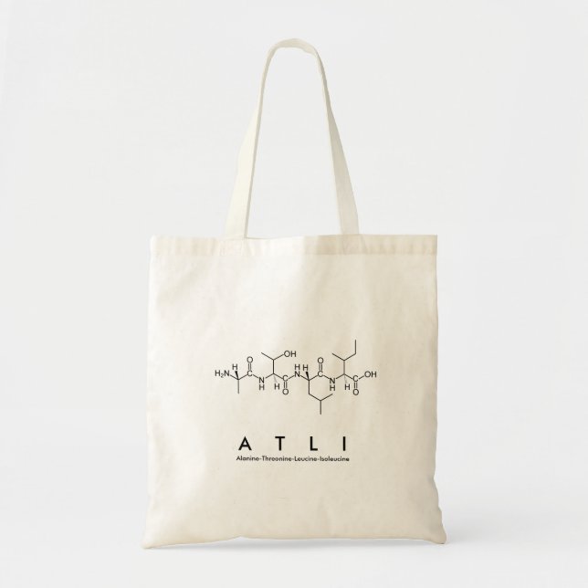 Atli peptide name bag (Front)