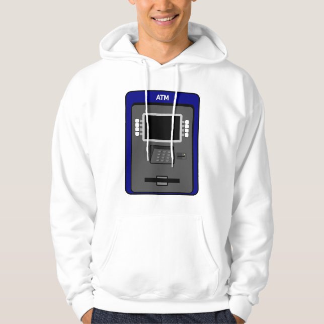 ATM Machine Mens Hoodie (Front)