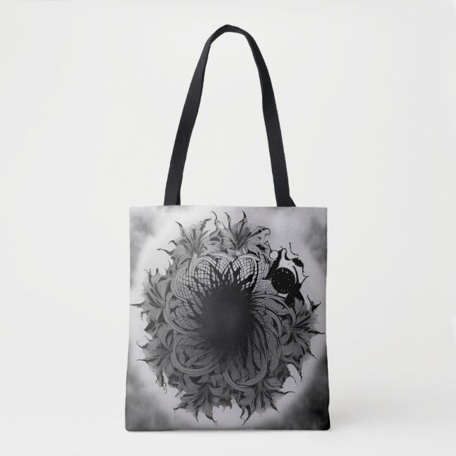 Atmospheric Abstraction Tote Bag (Front)