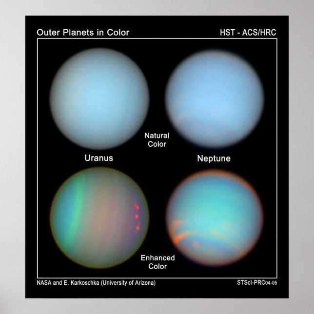 Atmospheric features on Uranus and Neptune are rev Poster (Front)