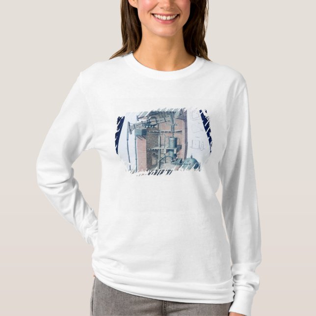 Atmospheric Steam Engine T-Shirt (Front)