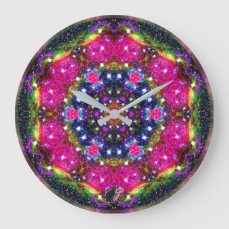 Atmospheric Stellar Kaleid Large Clock