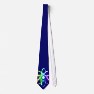Atom (glow) Deep Blue Tie