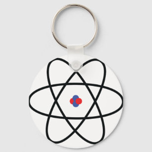 atom nucleus chemistry key ring