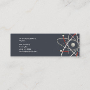 Atom - Scientist Business Card