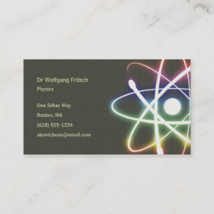 Atom - Scientist Business Card
