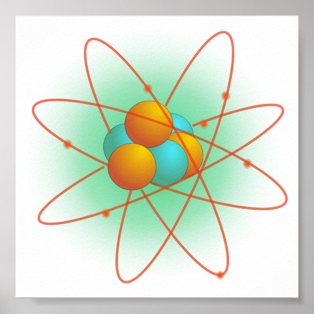 Atom Structure Poster (Front)